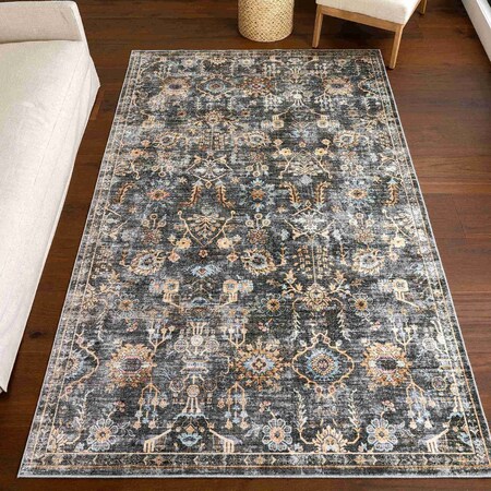 Nuloom Benica Multi Medallion Machine Washable Area Rug 5ft x 8ft HJEL08A-508